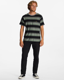1 Reno - T-shirt pour Homme Noir ABYKT00196 Billabong