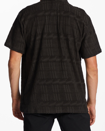 billabong, Loafer Short Sleeve Shirt, RAVEN (rav) Loafer - Short Sleeve Shirt for Men ABYKT00197
