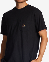 3 Hemp Pocket T-Shirt Black ABYKT00199 Billabong