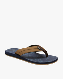 1 All Day Impact Print Slip-On Sandals Blue ABYL100002 Billabong
