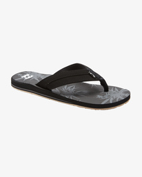 1 All Day Impact Print Slip-On Sandals Black ABYL100023 Billabong