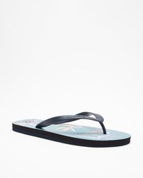 3 Tides Slip-On Sandals Blue ABYL100024 Billabong