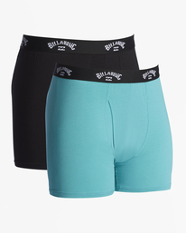 1 2-Pack Core Boxer Briefs Blue ABYLW00105 Billabong