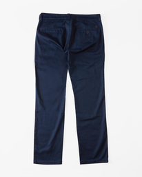 4 Carter Stretch Chino Pants Blue ABYNP00110 Billabong
