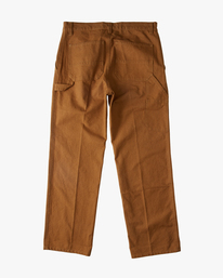 7 A/Div Kodiak Organic Workwear Pants White ABYNP00141 Billabong