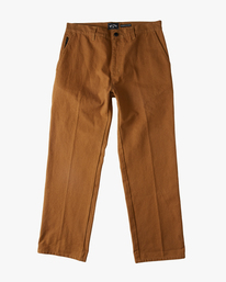 6 A/Div Kodiak Organic Workwear Pants White ABYNP00141 Billabong