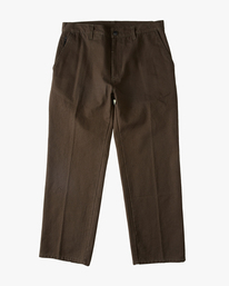 billabong, A/Div Kodiak Organic Workwear Pants, SEAWEED (swd) KODIAK WORKWEAR PANT ABYNP00141