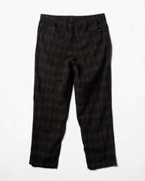 4 Larry Jacquard Elastic Beach Pants Black ABYNP00146 Billabong