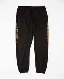 3 Short Sands Wave Washed Sweatpants Black ABYNP00158 Billabong