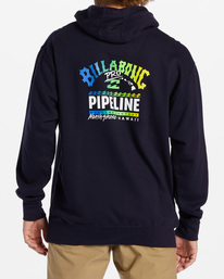 2 Pipeline - Hoodie for Men Blue ABYSF00110 Billabong