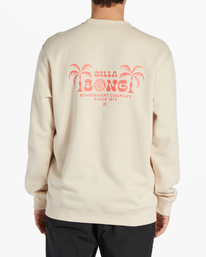2 Short Sands Crew Sweatshirt Beige ABYSF00114 Billabong