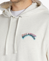 3 Short Sands - Pullover Hoodie for Men Grey ABYSF00115 Billabong