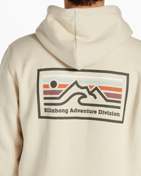 4 Compass - Pullover Hoodie for Men Beige ABYSF00116 Billabong