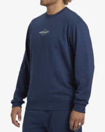 1 Shorebird Crew Sweatshirt Blue ABYSF00130 Billabong