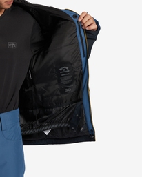 7 A/Div Outsider 10K Insulated Snow Jacket Blue ABYTJ00100 Billabong