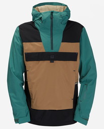 9 A/Div Quest 15K Insulated Snow Jacket Green ABYTJ00108 Billabong