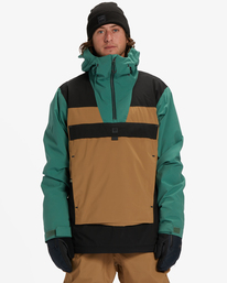 1 A/Div Quest 15K Insulated Snow Jacket Green ABYTJ00108 Billabong