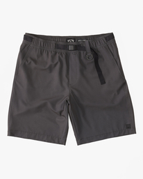 4 Surftrek Trail Technical Elasticized Shorts Black ABYTK03000 Billabong