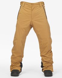 7 A/Div Compass 15K Insulated Snow Pants Brown ABYTP00100 Billabong