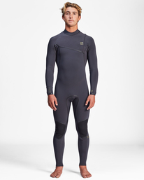 1 3/2 Furnace Natural Zipperless Full Wetsuit Black ABYW100118 Billabong