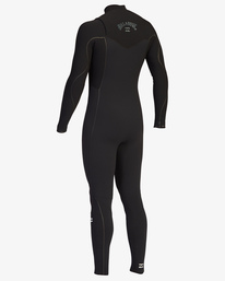 4 3/2 Furnace Comp Chest Zip Full Wetsuit Black ABYW100121 Billabong