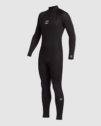 0 302 Foil Back Zip Wetsuit Black ABYW100141 Billabong