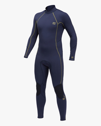 0 3/2 Absolute Back Zip Full Wetsuit Blue ABYW100155 Billabong