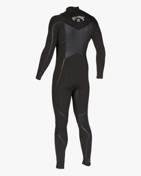 12 3/2 Absolute Plus Chest Zip Full Wetsuit Black ABYW100169 Billabong