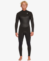 2 3/2 Absolute Plus Chest Zip Full Wetsuit Black ABYW100169 Billabong