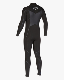 11 4/3 Absolute Plus Chest Zip Full Wetsuit Black ABYW100170 Billabong