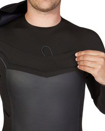 5 4/3 Absolute Plus Chest Zip Full Wetsuit Black ABYW100170 Billabong