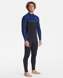 9 3/2mm Revolution - Combinaison de surf zip poitrine pour Homme Bleu ABYW100176 Billabong