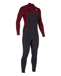 8 4/3mm Revolution - Chest Zip Wetsuit for Men Red ABYW100177 Billabong
