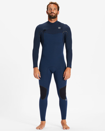 1 4/3mm Furnace Comp - Combinaison de surf zip poitrine pour Homme Marron ABYW100179 Billabong