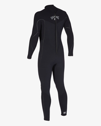 1 4/3mm Furnace Comp Back Zip Wetsuit Black ABYW100182 Billabong
