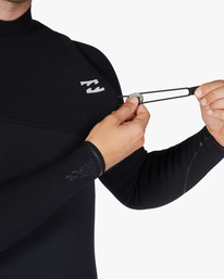 12 4/3 Furnace Natural Zipperless Full Wetsuit Black ABYW100184 Billabong