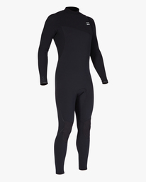 13 4/3 Furnace Natural Zipperless Full Wetsuit Black ABYW100184 Billabong