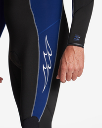 6 3/2 Absolute Back Zip Full Wetsuit Blue ABYW100189 Billabong