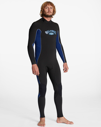 2 3/2 Absolute Back Zip Full Wetsuit Blue ABYW100189 Billabong