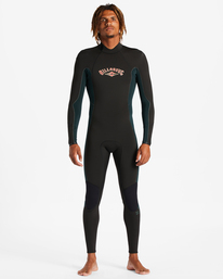 1 3/2 Absolute Back Zip Full Wetsuit Green ABYW100189 Billabong