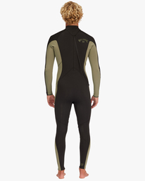 billabong, 3/2 Absolute Back Zip Full Wetsuit, MILITARY (mil) 3/2mm Absolute - Back Zip Wetsuit for Men ABYW100189