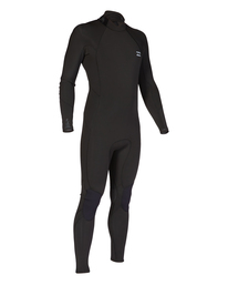 8 4/3mm Absolute - Combinaison de surf back zip pour Homme Noir ABYW100190 Billabong