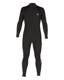 11 4/3mm Absolute - Combinaison de surf back zip pour Homme Noir ABYW100190 Billabong