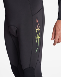 4 5/4mm Absolute - Traje de Surf con Cremallera en la Espalda para Hombre Negro ABYW100191 Billabong
