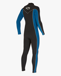 8 3/2 Absolute Chest Zip Full Wetsuit Black ABYW100192 Billabong