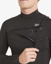 4 3/2 Absolute Chest Zip Full Wetsuit Black ABYW100192 Billabong
