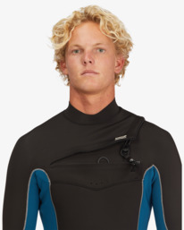 4 3/2 Absolute Chest Zip Full Wetsuit Black ABYW100192 Billabong