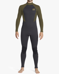 1 3/2mm Intruder - Combinaison de surf back zip pour Homme Noir ABYW100201 Billabong