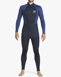 5 3/2mm Intruder - Combinaison de surf back zip pour Homme Bleu ABYW100202 Billabong