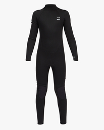 1 4/3mm Intruder - Back-Zip-Neoprenanzug für Männer Schwarz ABYW100203 Billabong